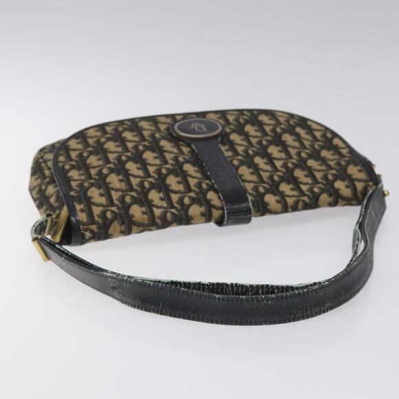 DIOR Trotter Canvas Shoulder Bag Navy - Picture 7 of 12